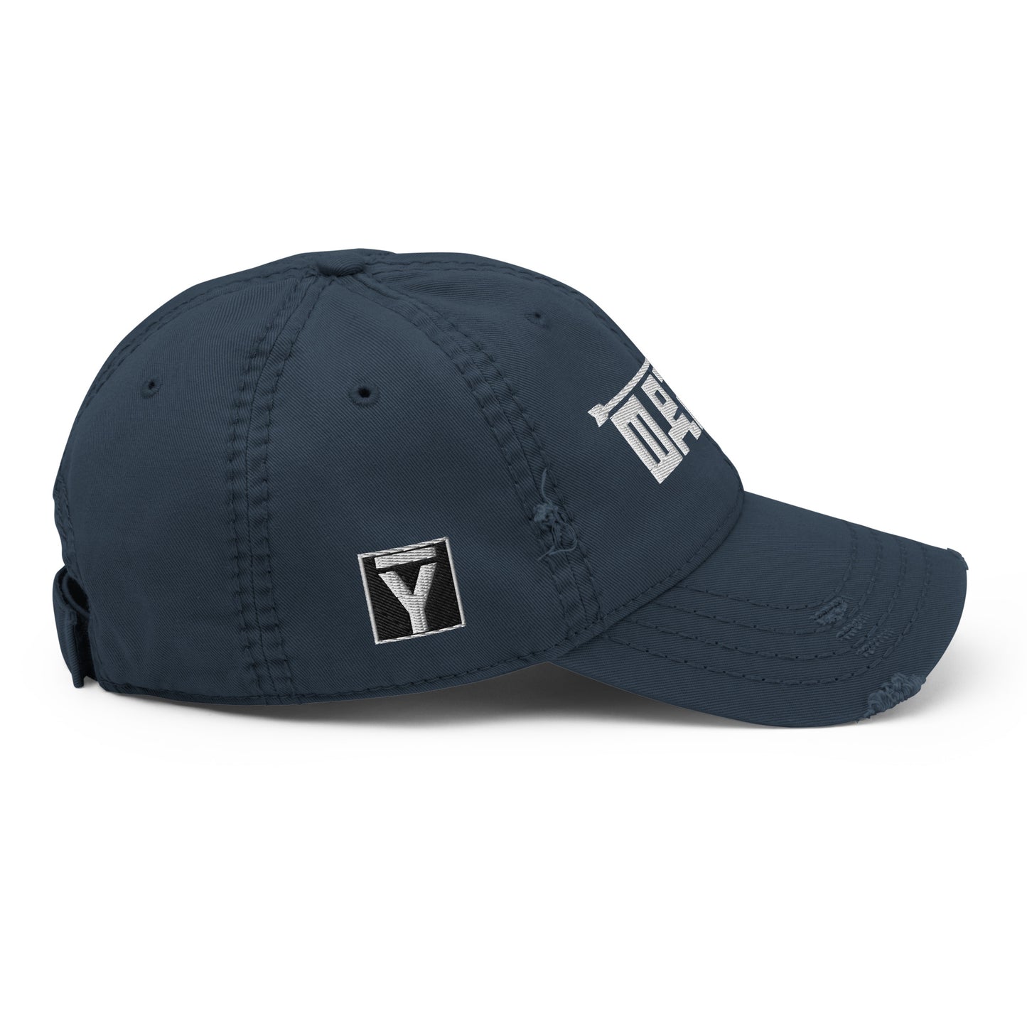 Wedishuq (Distressed Dad Hat) by Yonas Maynas